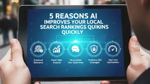 5 Reasons AI Improves Your Local Search Rankings Quickly